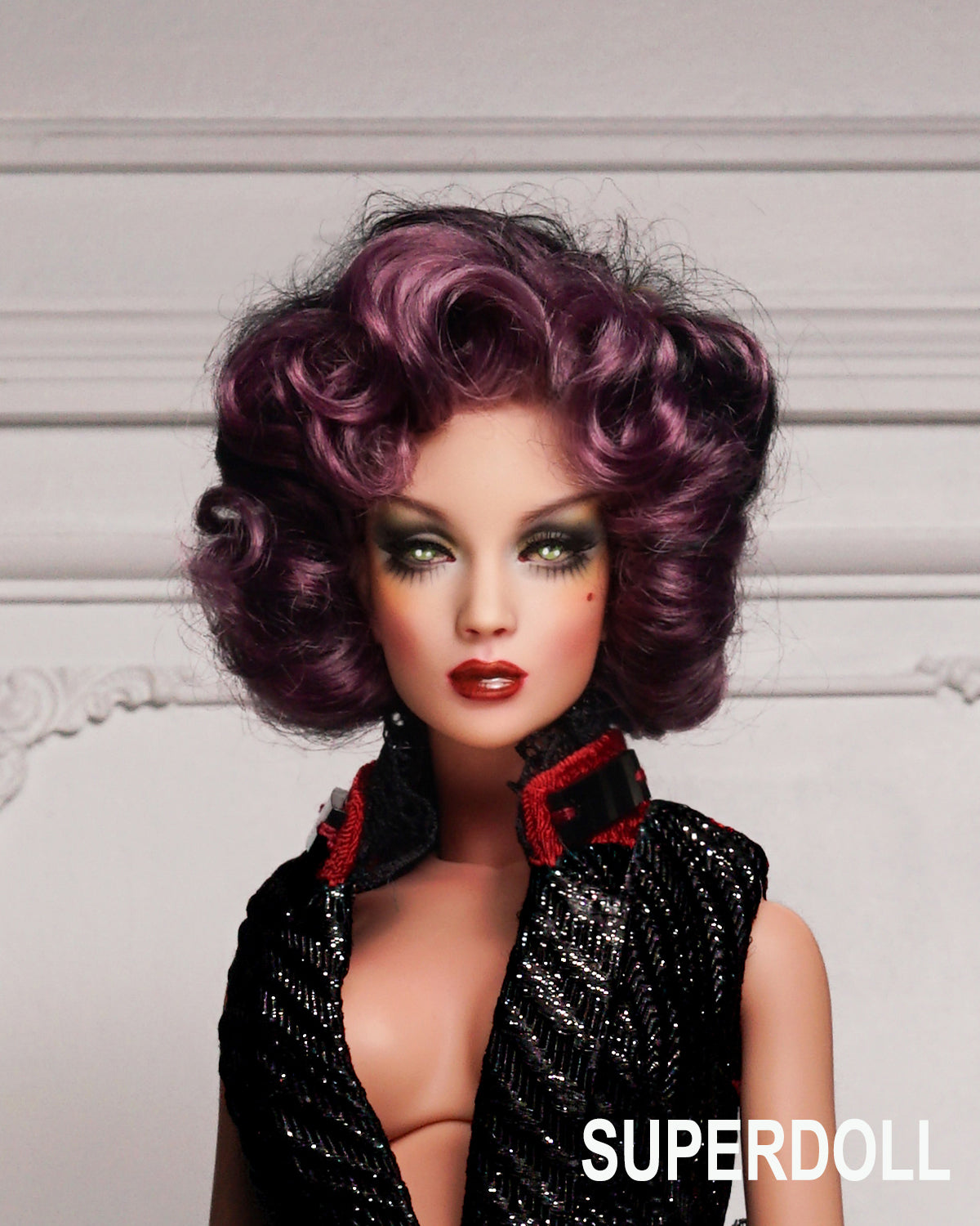 *SARGENT™*  GEN 8. DC d'Royce. OOAK DRESSED DOLL & Protoype SUIT (UNISSUED). (Copy)